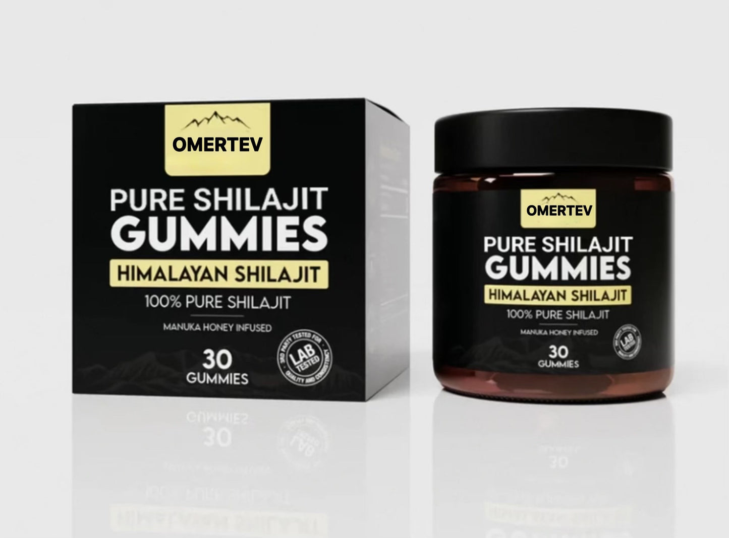 OMERTEV SHILAJIT™ Gummies De Pure Shilajit